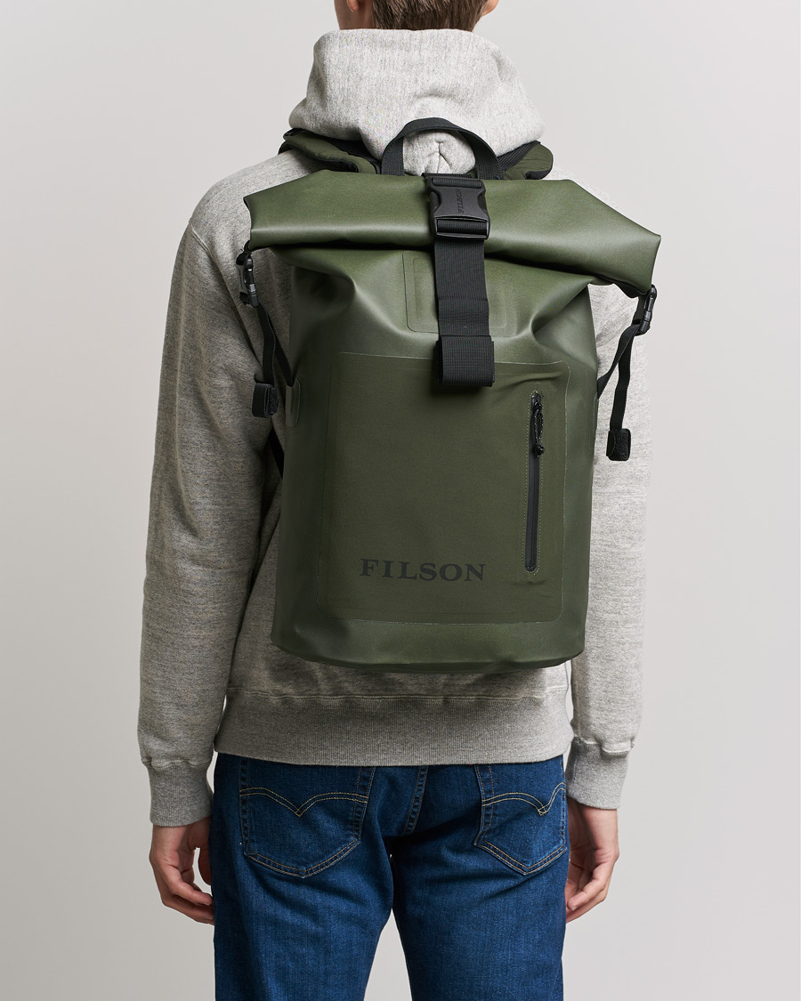 Hombres |  | Filson | Dry Backpack Green