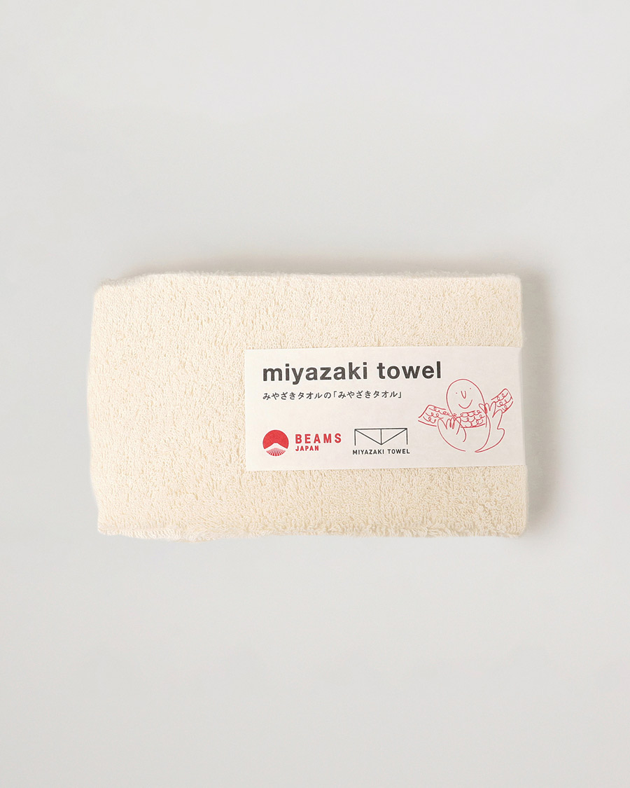 Hombres | Beams Japan Miyazaki Towel Natural | Beams Japan | Miyazaki Towel Natural