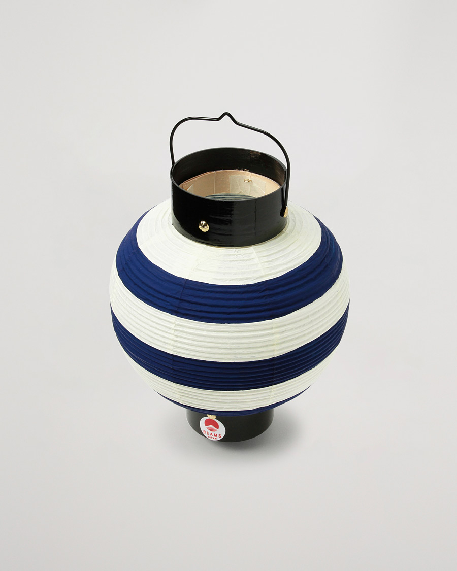 Men | Gifts | Beams Japan | Striped Paper Lantern Indigo