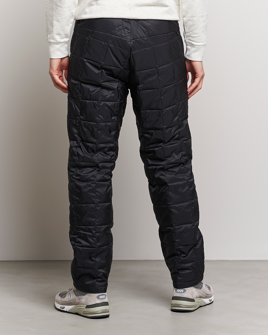 Hombres | Pantalones | TAION | Regular Straight Down Pants Black