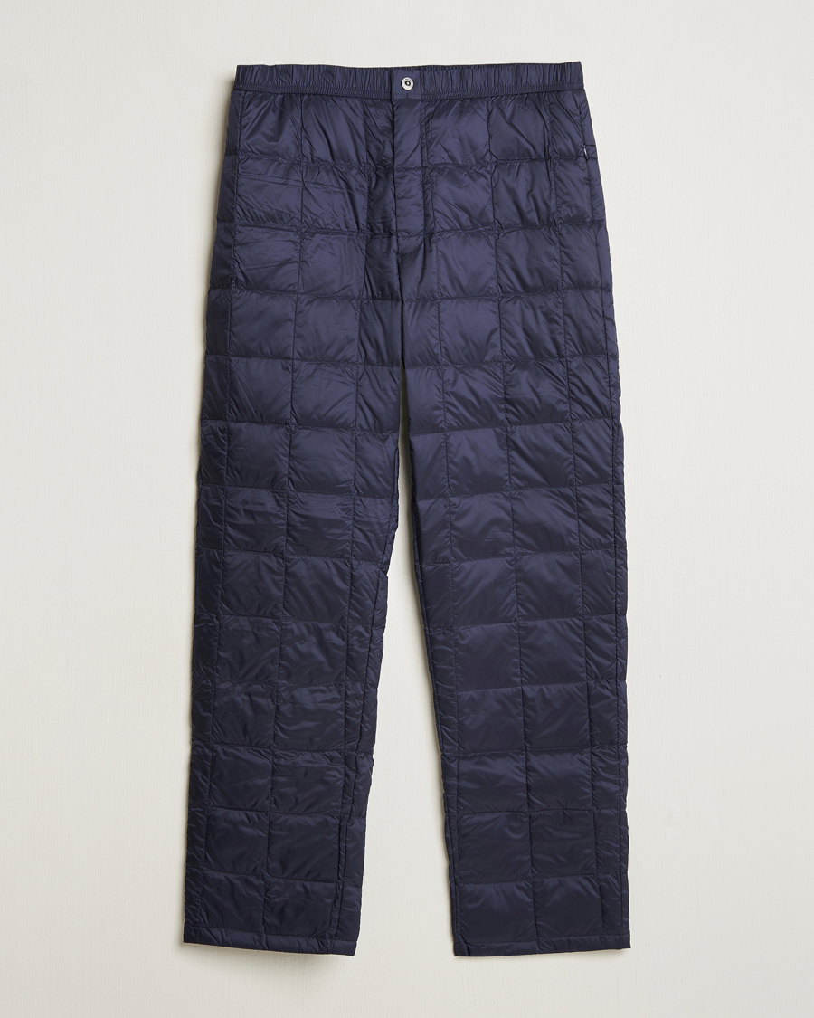 Hombres | Pantalones | TAION | Regular Straight Down Pants Navy