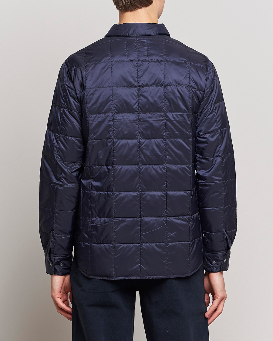Hombres | Camisas | TAION | Lightweight Down Shirt Navy