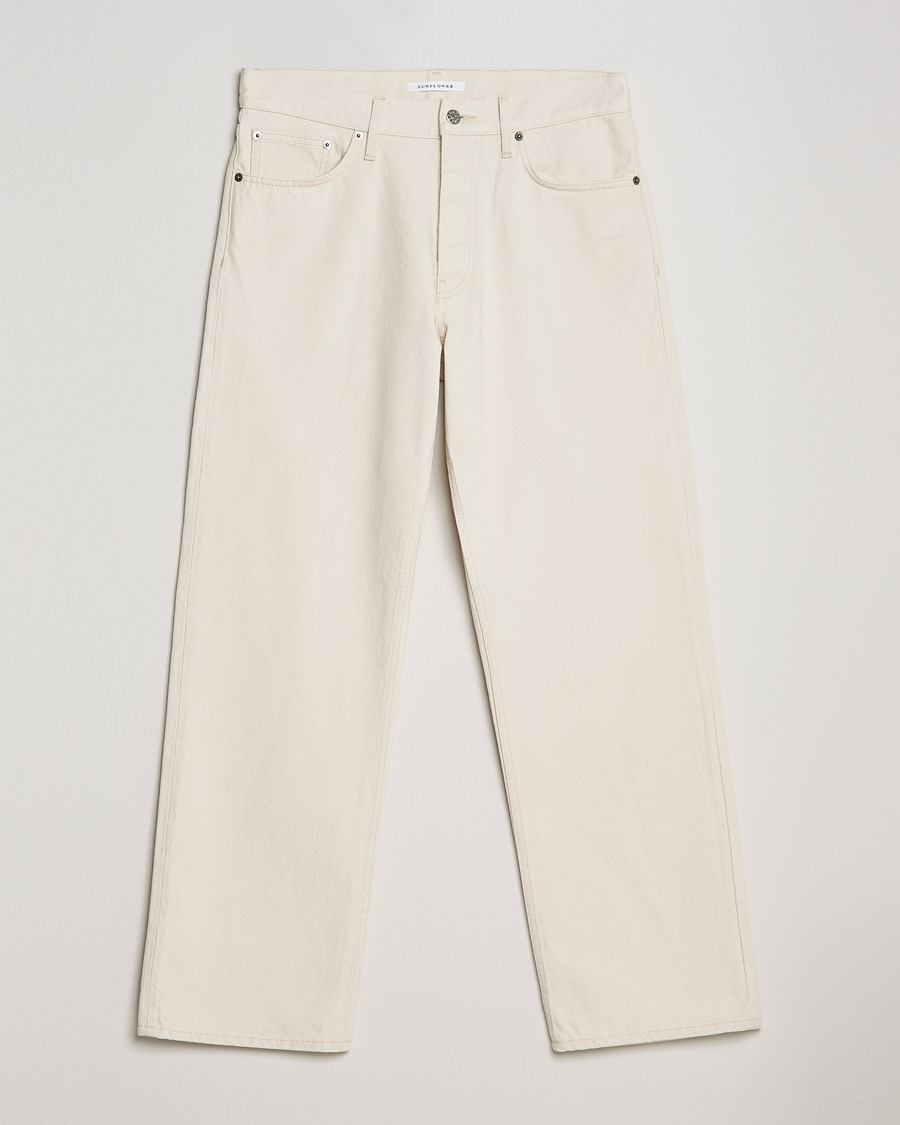 Hombres | Vaqueros | Sunflower | Loose Jeans Ecru