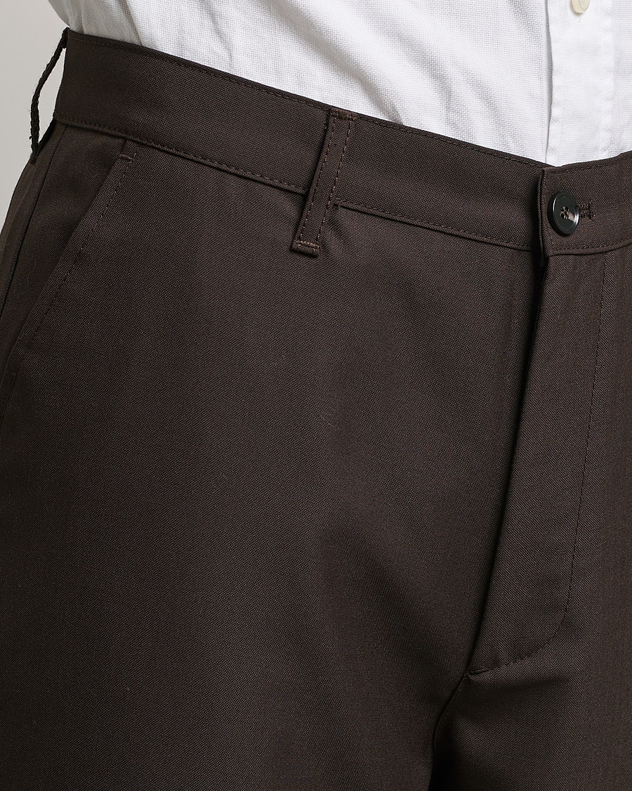 Hombres | Pantalones | Sunflower | Soft Wool Trousers Brown