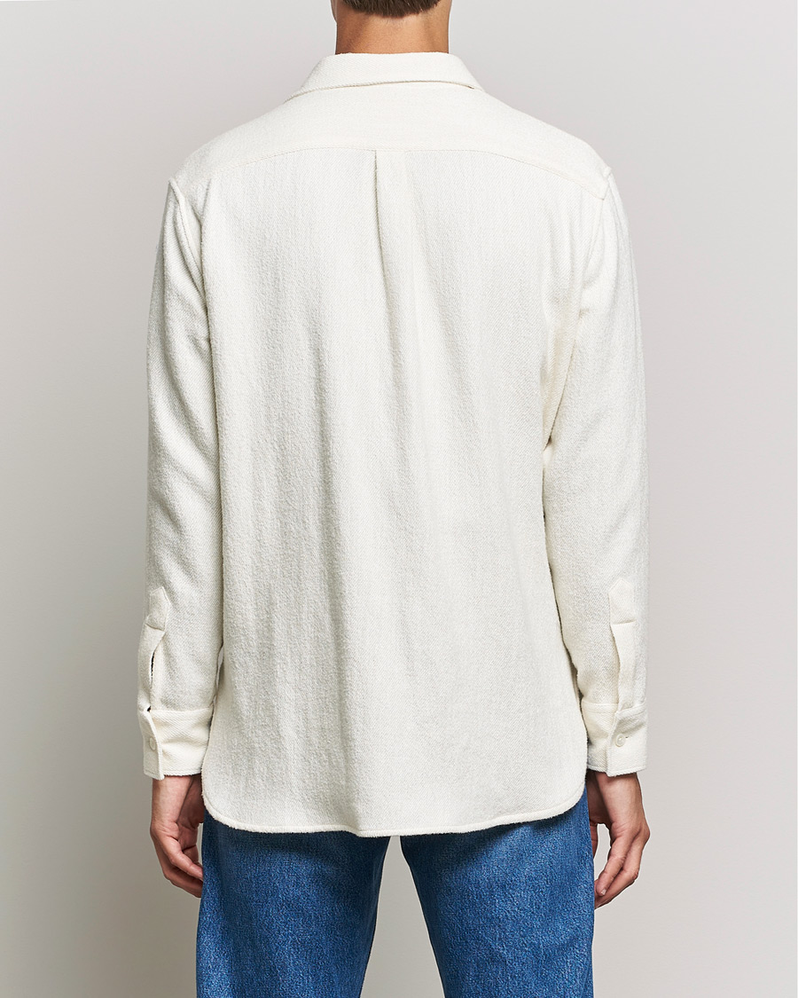 Hombres | Camisas | Sunflower | Alan Boucle Overshirt Off White