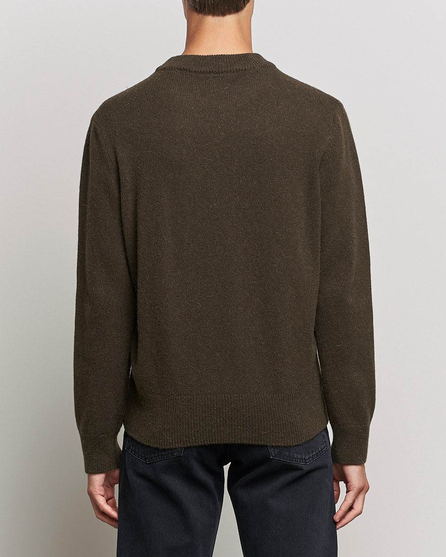 Hombres | Jerséis y prendas de punto | Sunflower | Moon Alpaca Sweater Dark Brown