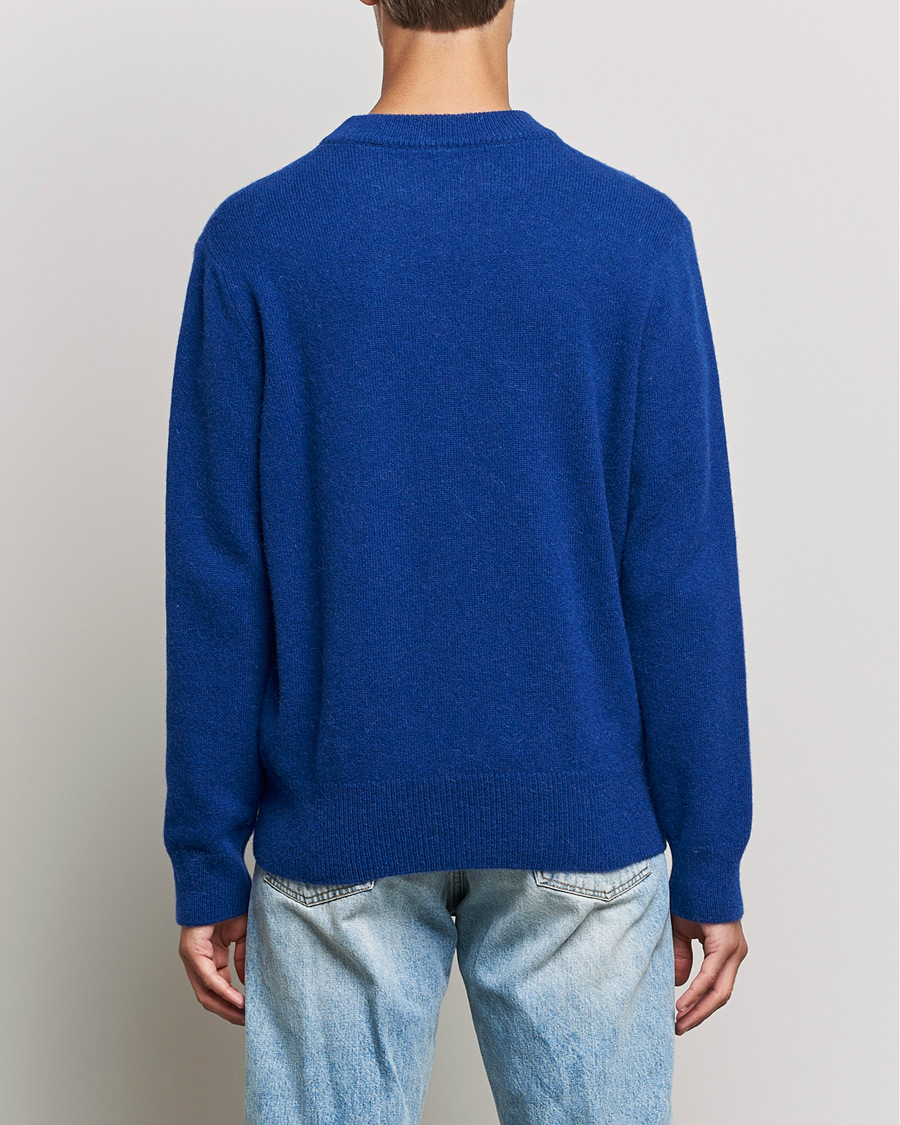 Hombres | Jerséis y prendas de punto | Sunflower | Moon Alpaca Sweater Electric Blue