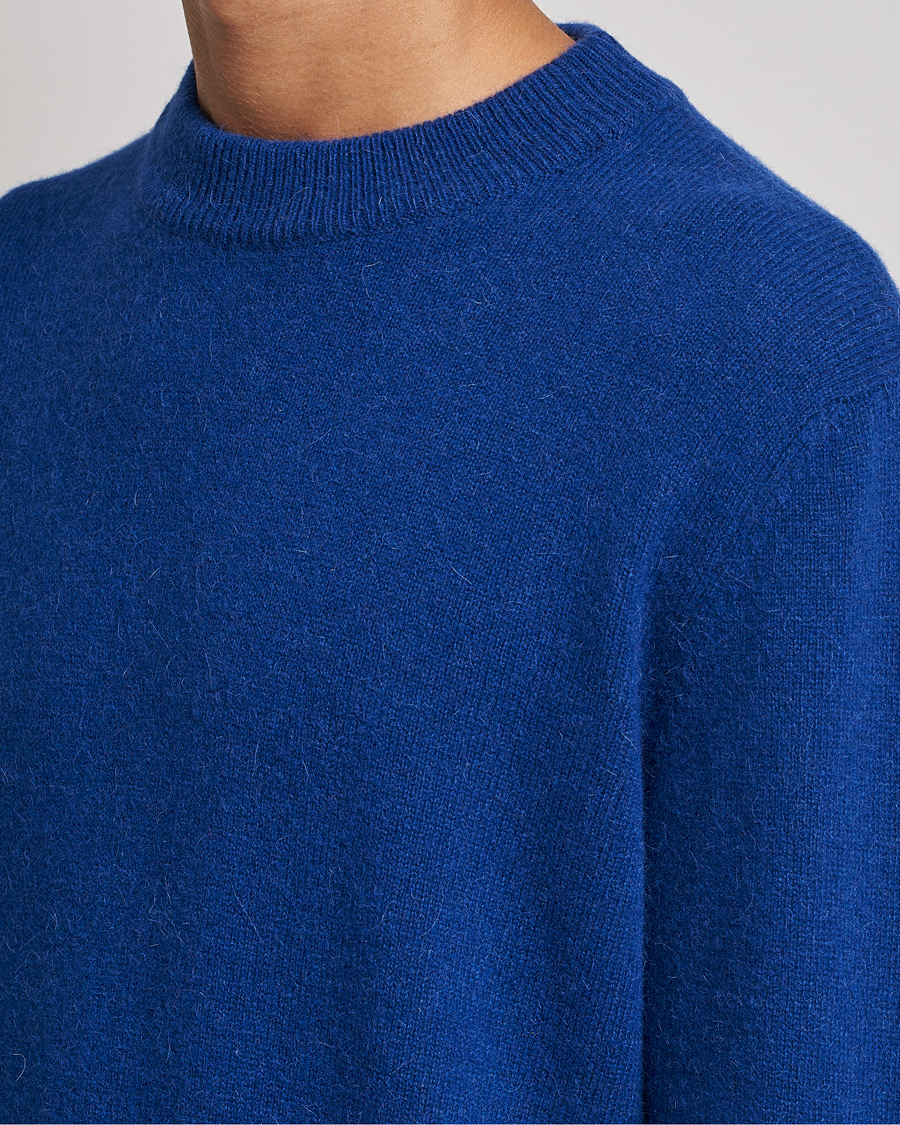 Hombres | Jerséis y prendas de punto | Sunflower | Moon Alpaca Sweater Electric Blue