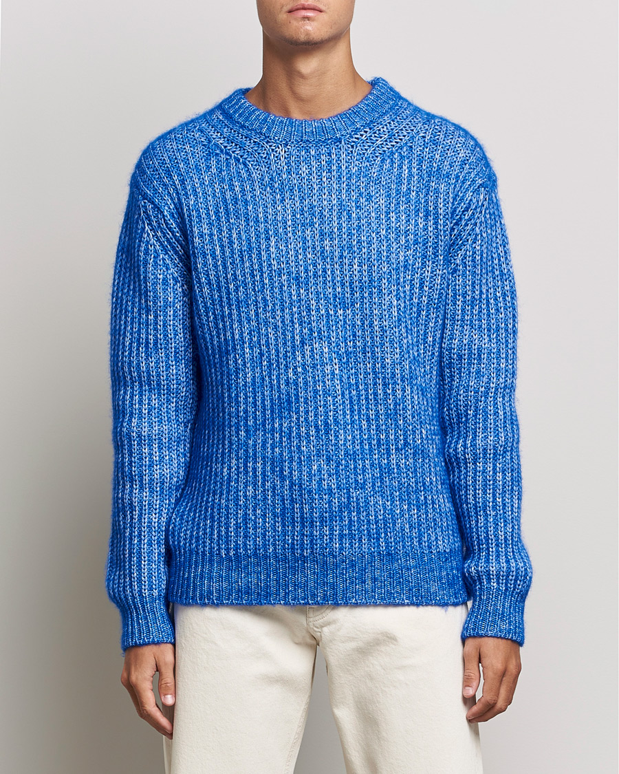 Hombres | Jerséis y prendas de punto | Sunflower | Field Sweater Electric Blue