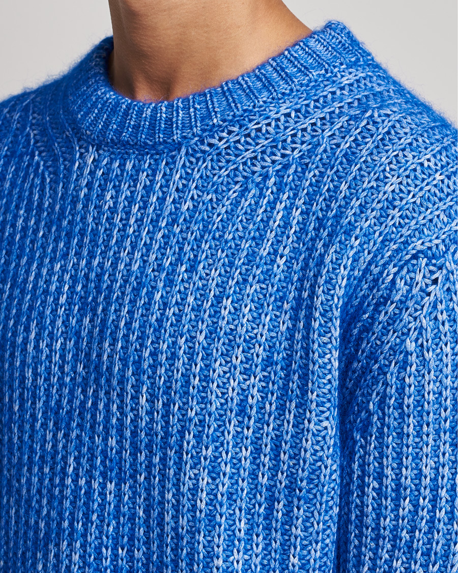 Hombres | Jerséis y prendas de punto | Sunflower | Field Sweater Electric Blue