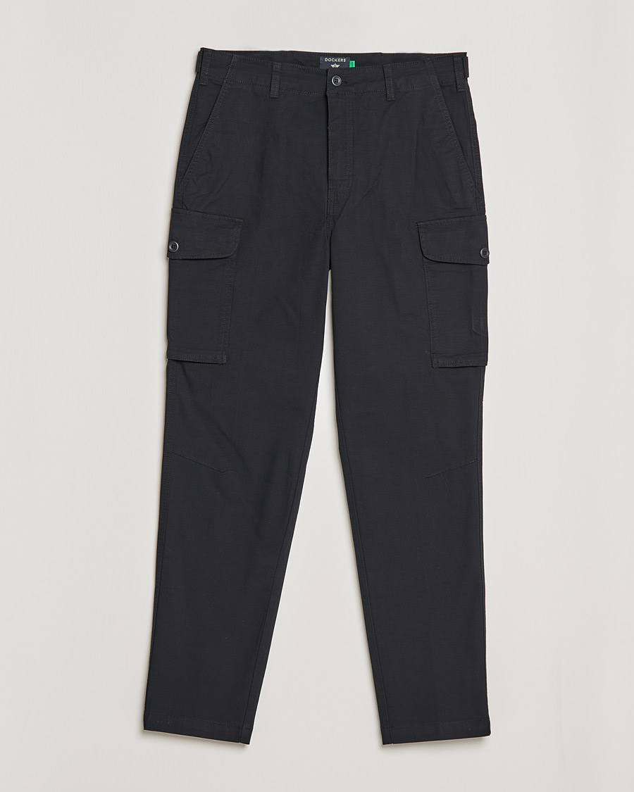 Hombres | Pantalones | Dockers | Tapered Cotton Cargo Pant Black
