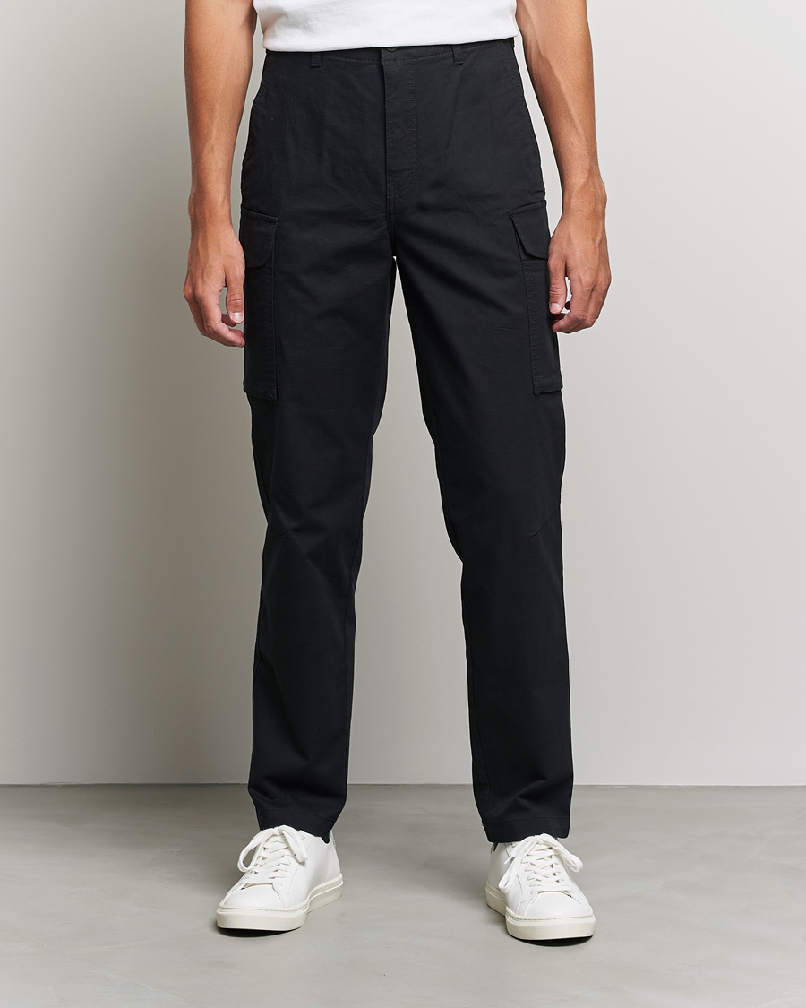 Hombres | Pantalones | Dockers | Tapered Cotton Cargo Pant Black
