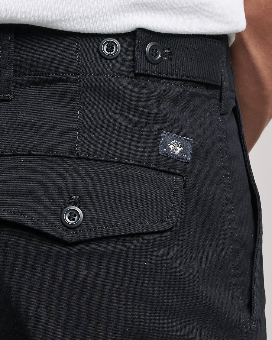 Hombres | Pantalones | Dockers | Tapered Cotton Cargo Pant Black