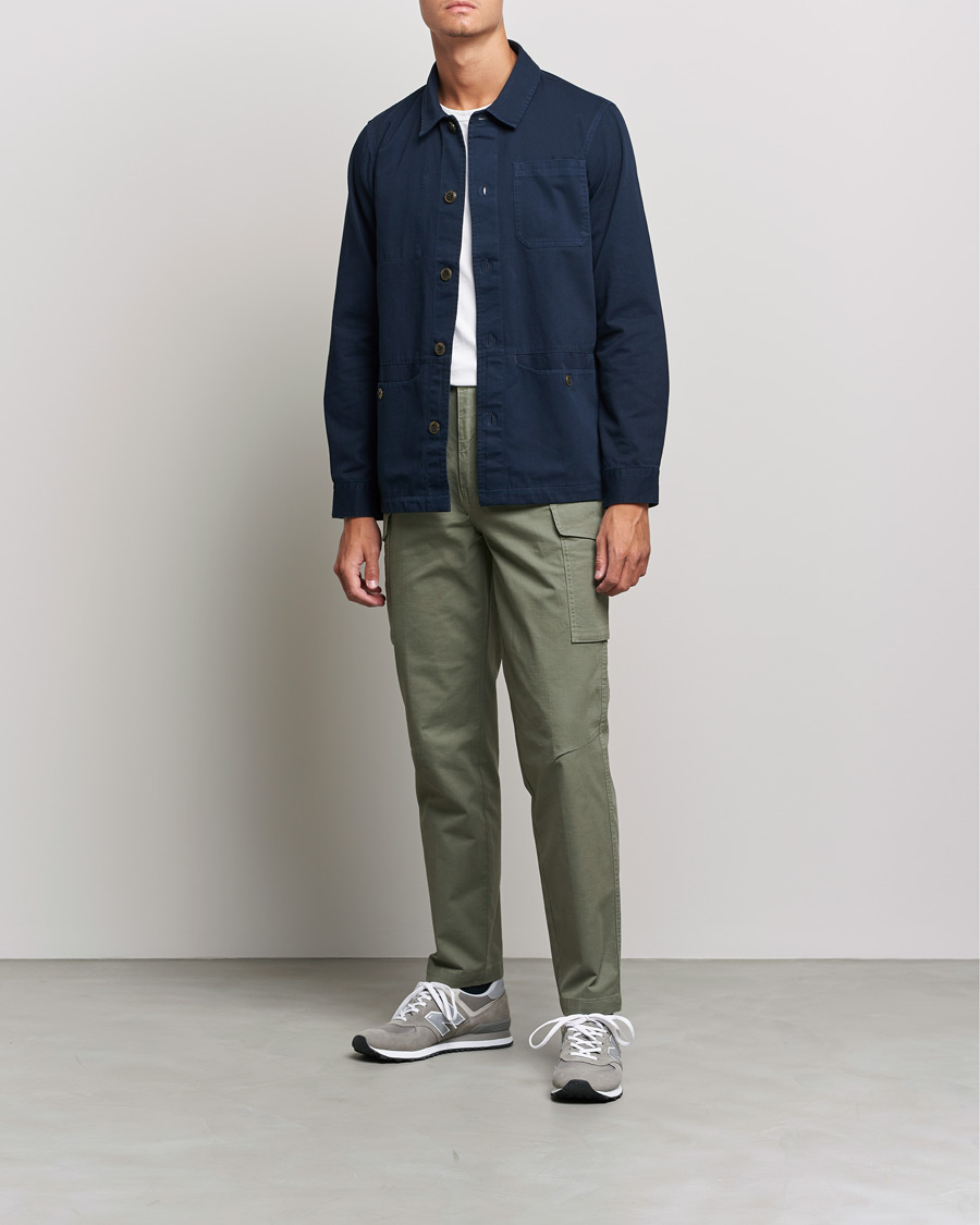 Hombres | Pantalones | Dockers | Tapered Cotton Cargo Pant Olive
