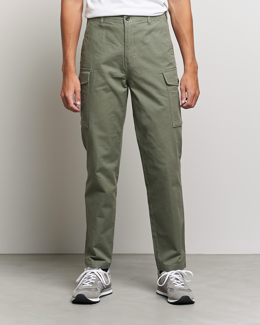 Hombres | Pantalones | Dockers | Tapered Cotton Cargo Pant Olive