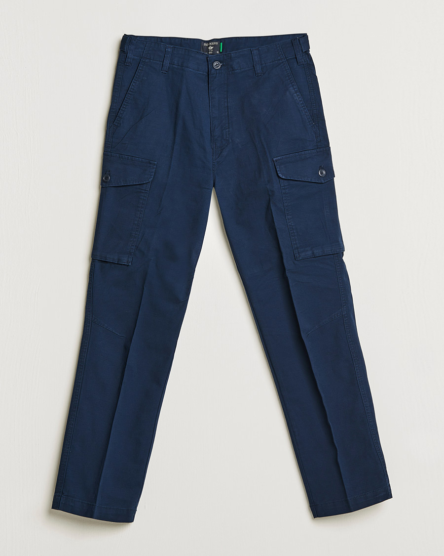 Hombres | Pantalones | Dockers | Tapered Cotton Cargo Pant Navy