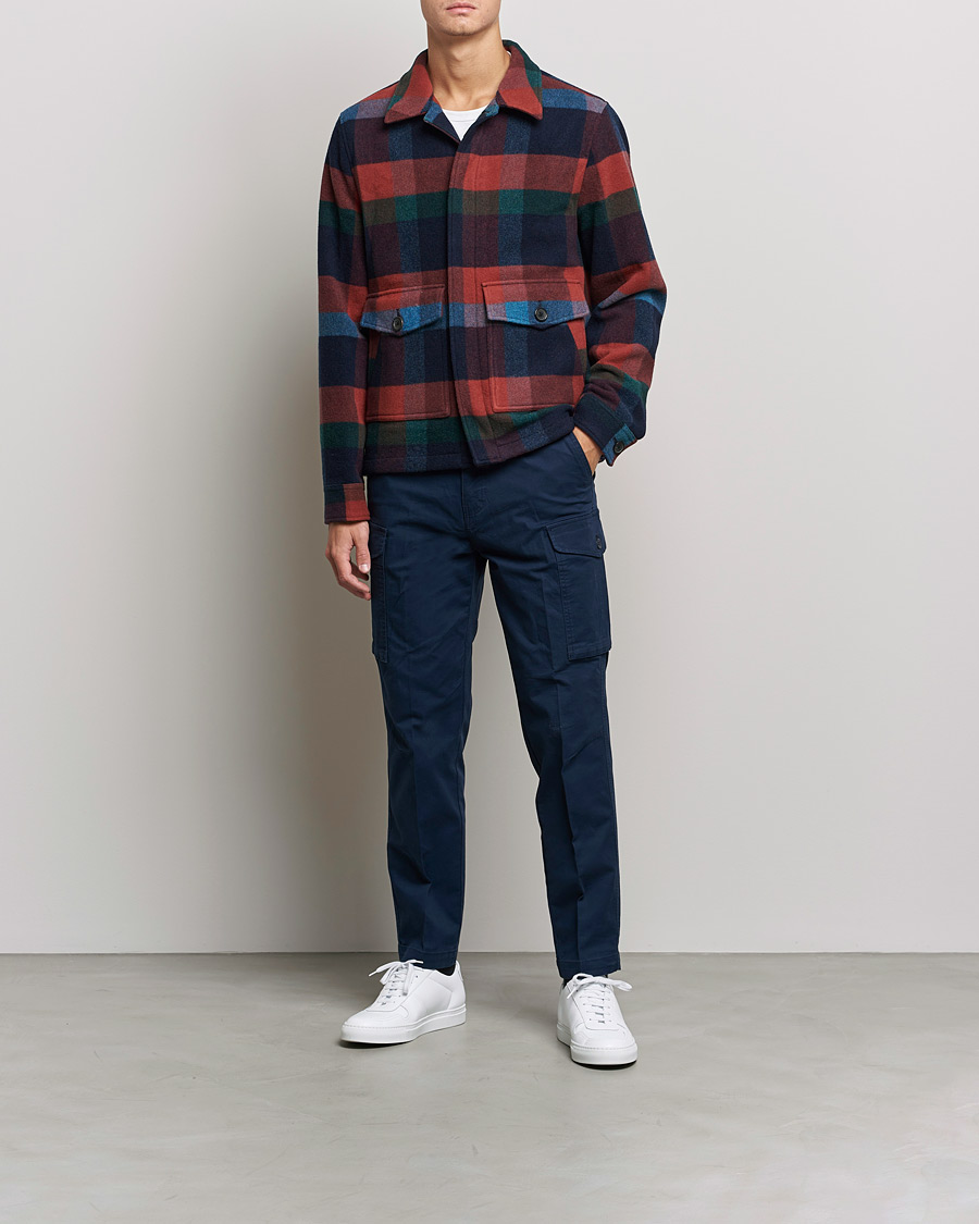 Hombres | Pantalones | Dockers | Tapered Cotton Cargo Pant Navy