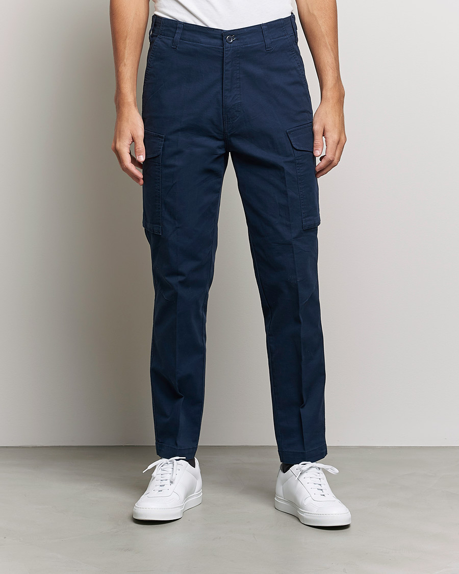 Hombres | Pantalones | Dockers | Tapered Cotton Cargo Pant Navy