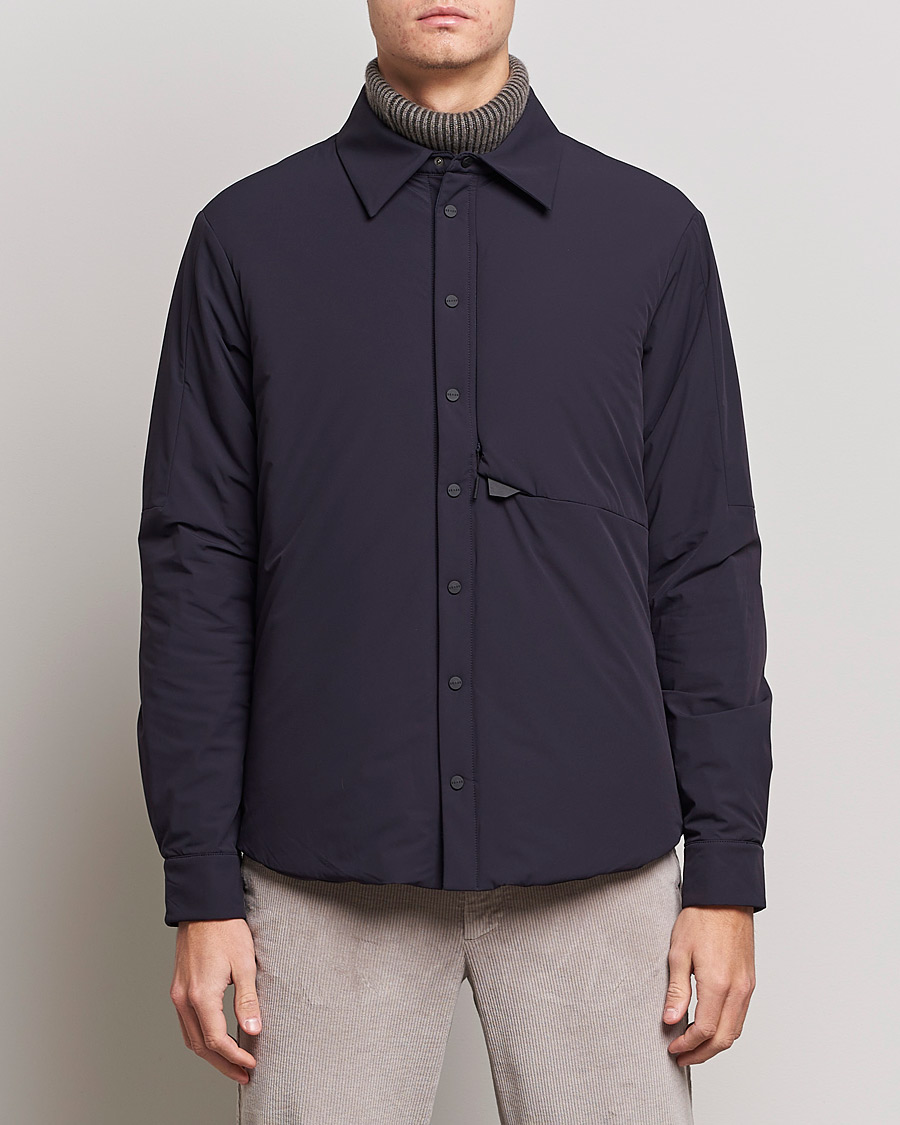 Hombres | Abrigos y chaquetas | SEASE | Gate Padded Overshirt Navy