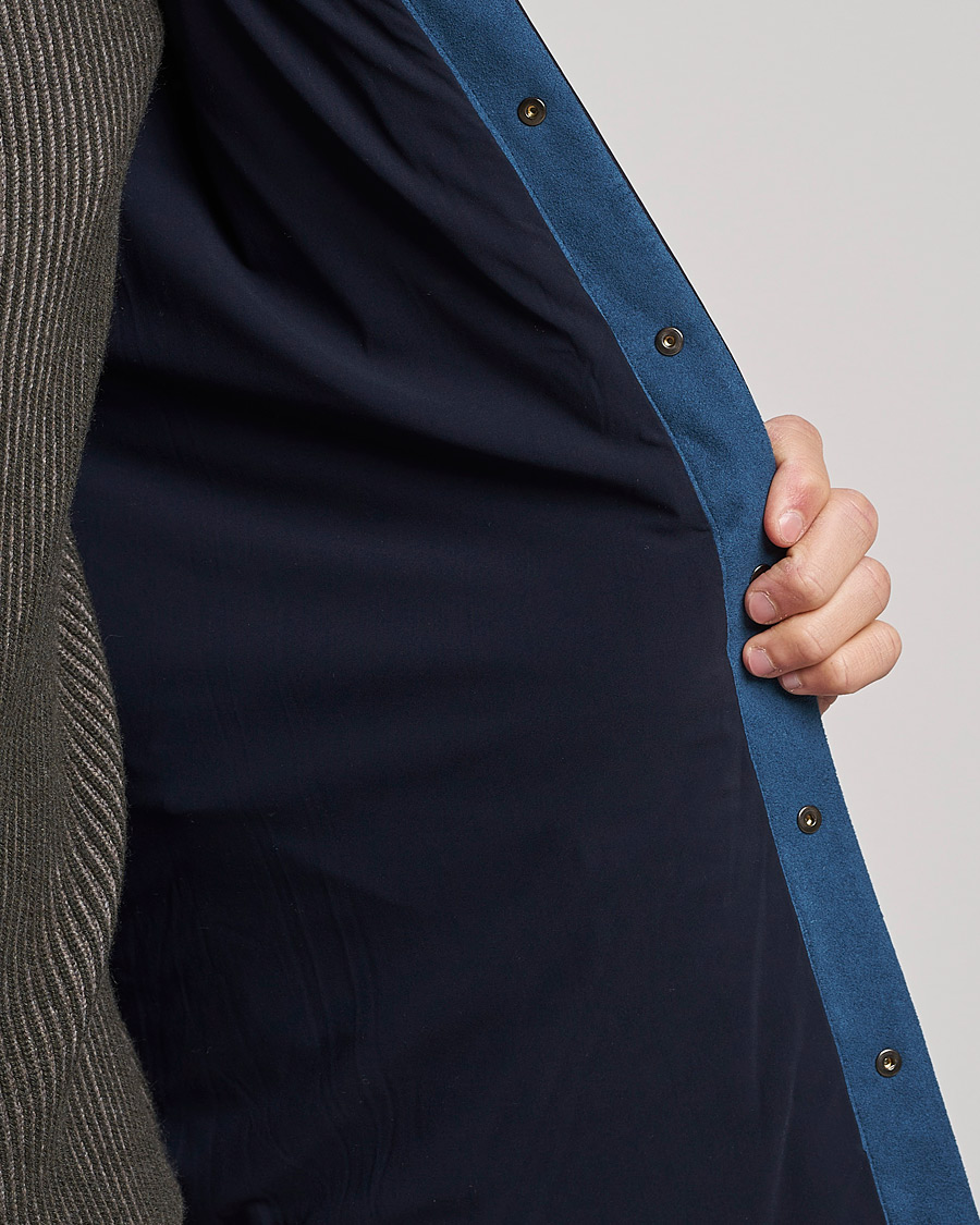 Hombres | Abrigos y chaquetas | SEASE | Gate Padded Overshirt Navy