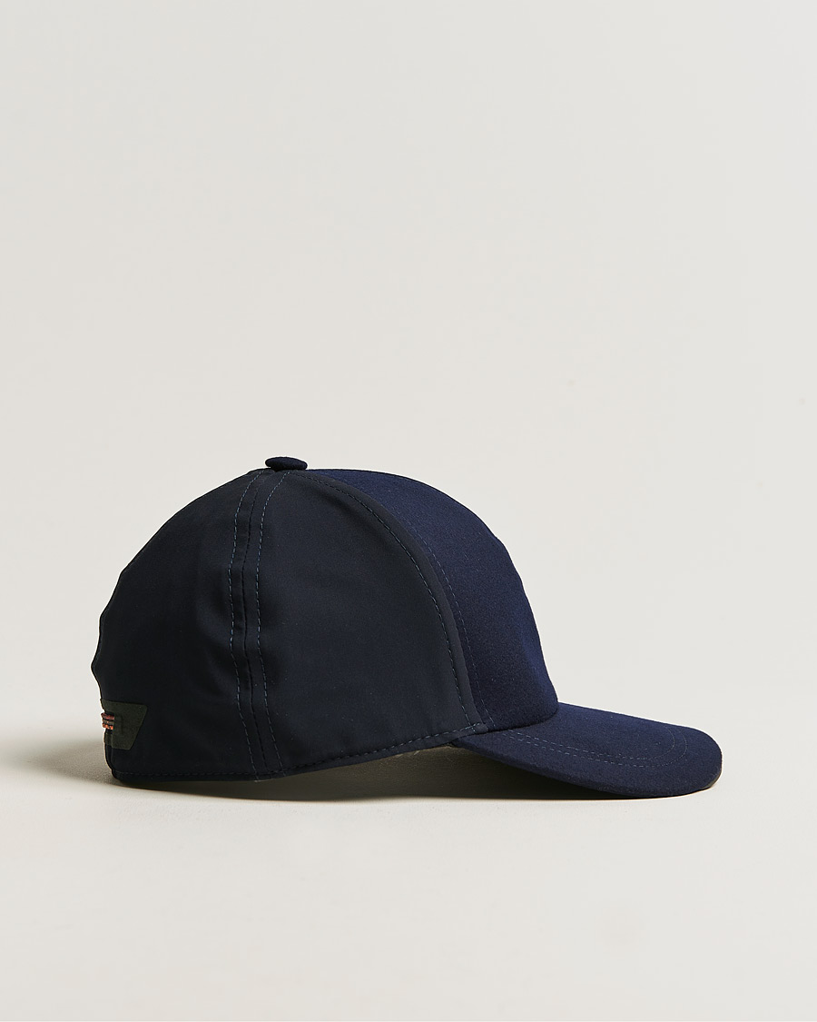 Hombres | SEASE Wool/Cashmere Baseball Cap Navy | SEASE | Wool/Cashmere Baseball Cap Navy