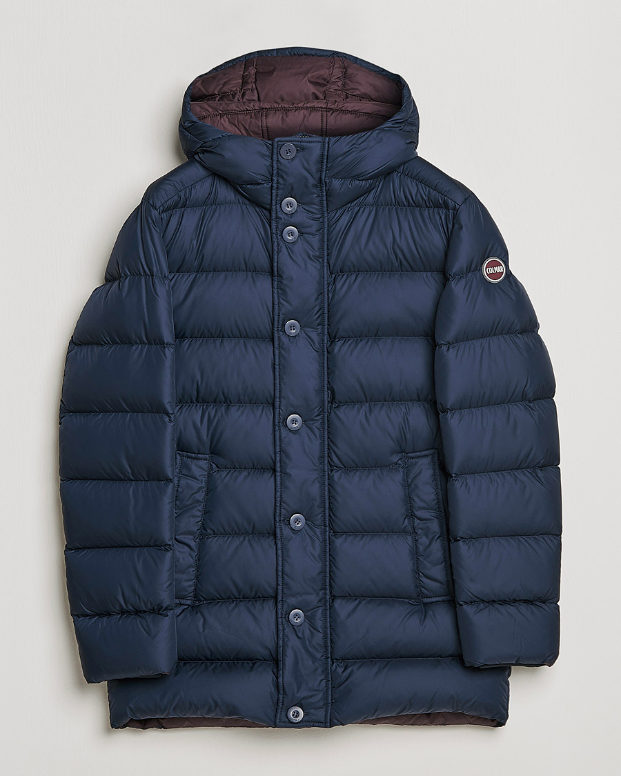 Hombres | Abrigos y chaquetas | Colmar | Concrete Mid Down Parka Navy