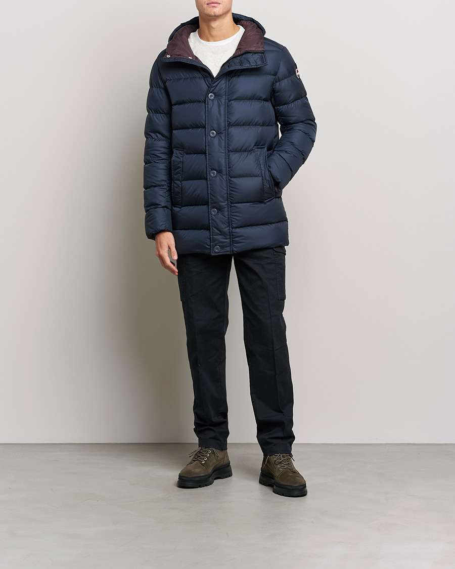 Hombres | Abrigos y chaquetas | Colmar | Concrete Mid Down Parka Navy