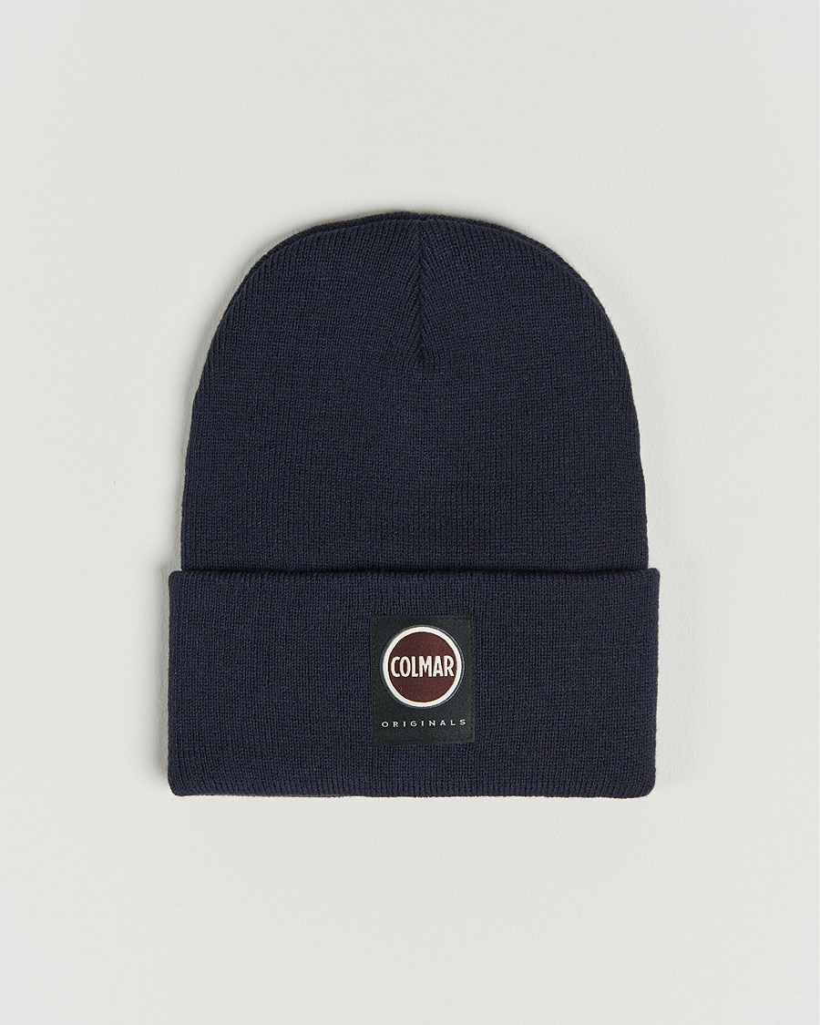 Hombres | Colmar Cotton Beanie Navy | Colmar | Cotton Beanie Navy