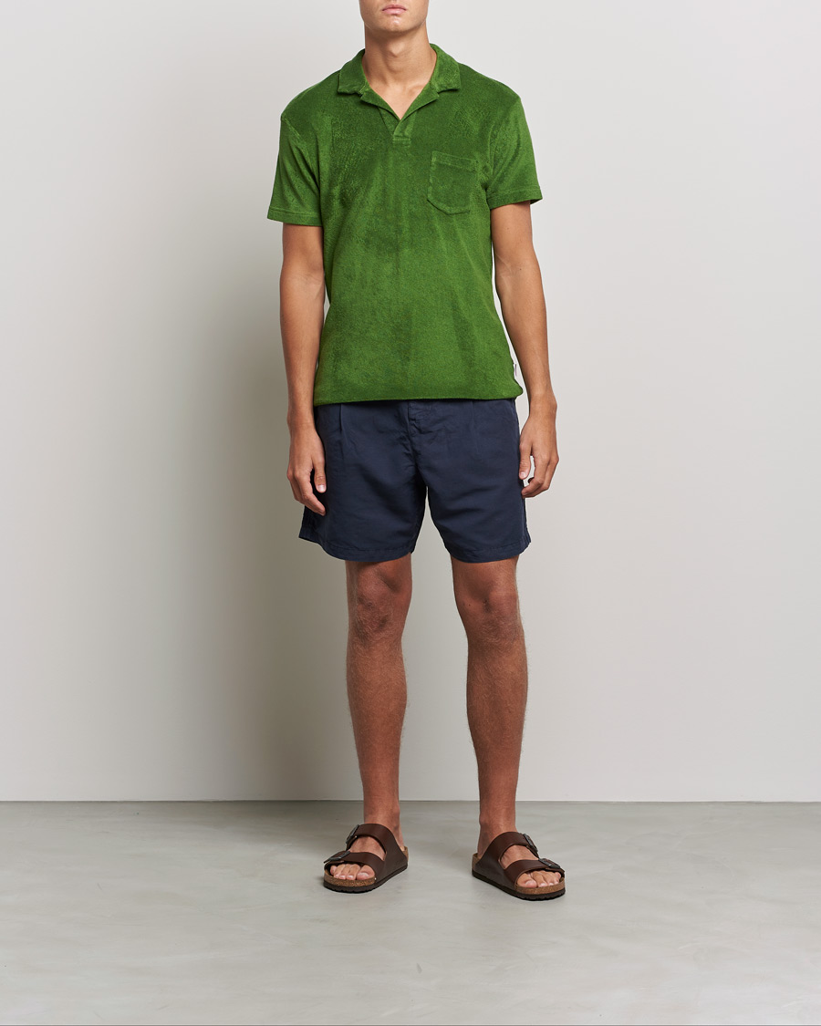 Hombres | Polos | Orlebar Brown | Terry Polo Conifer