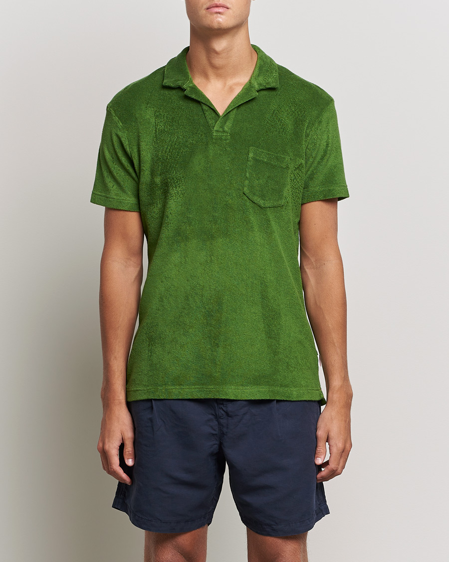 Hombres | Polos | Orlebar Brown | Terry Polo Conifer