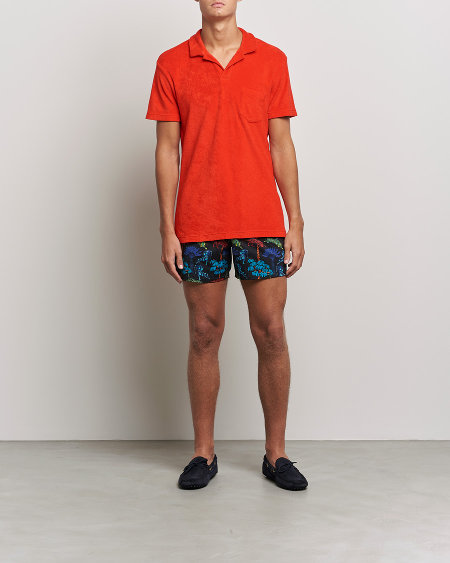 Hombres | Polos | Orlebar Brown | Terry Polo Summer Red