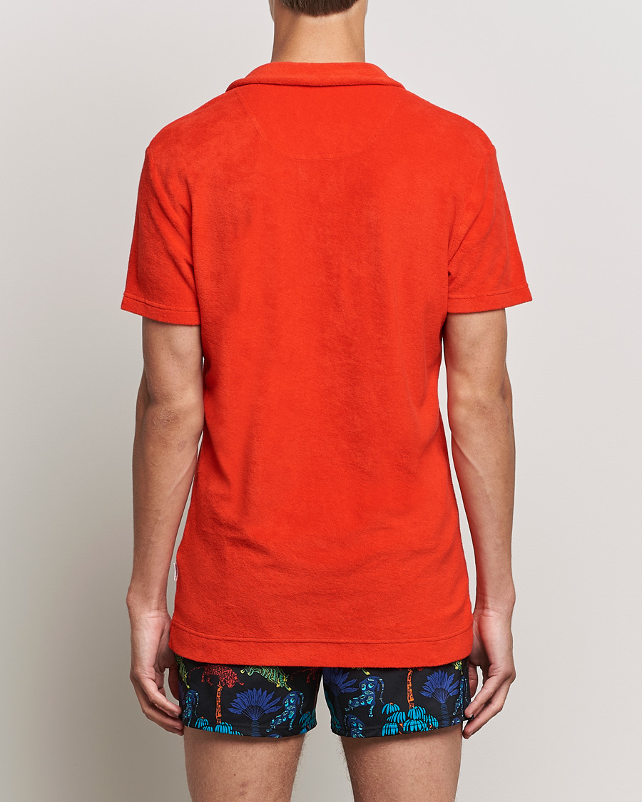 Hombres | Polos | Orlebar Brown | Terry Polo Summer Red