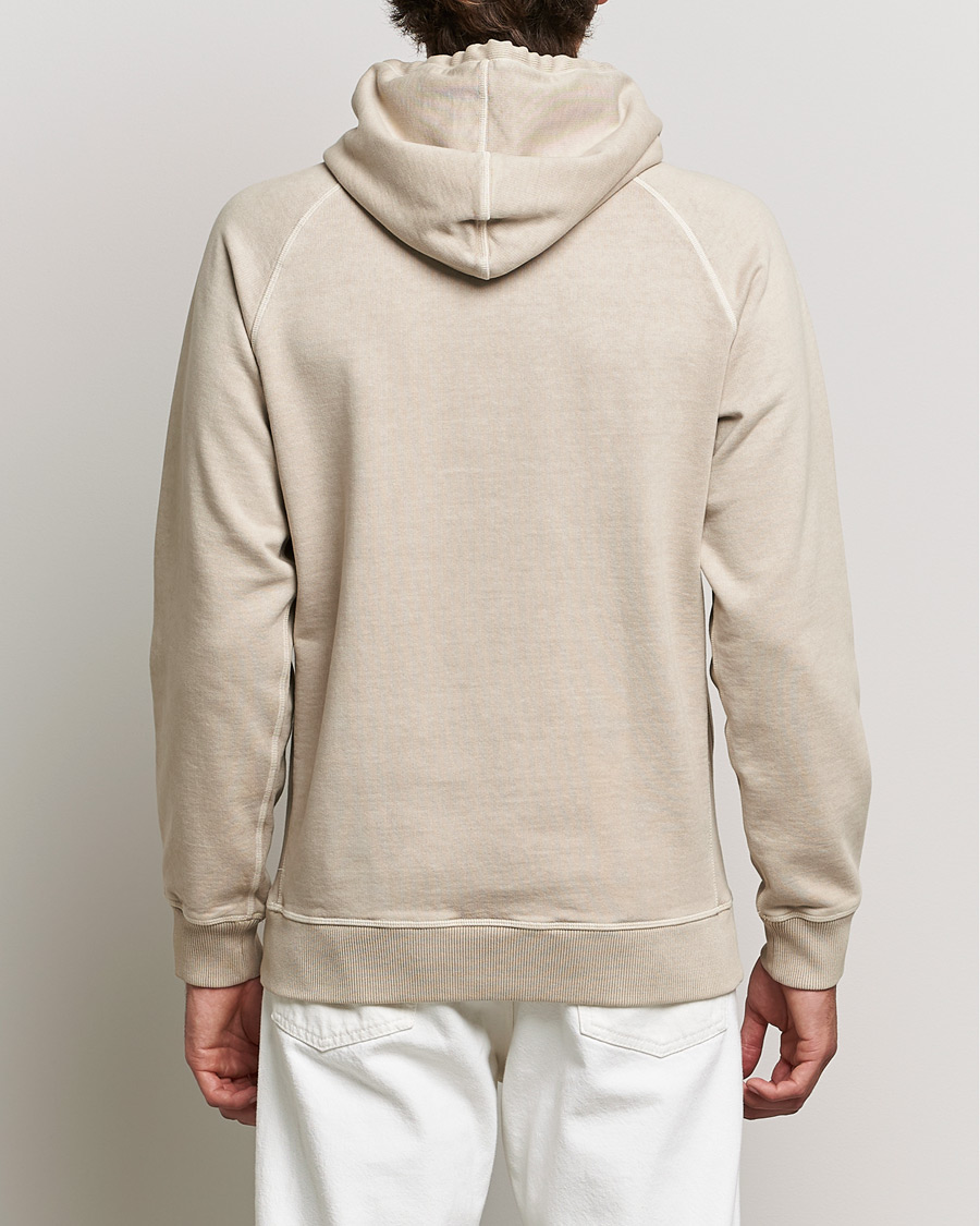 Hombres | Jerséis y prendas de punto | Orlebar Brown | Francis Garment Dyed Cotton Hood Parched Green