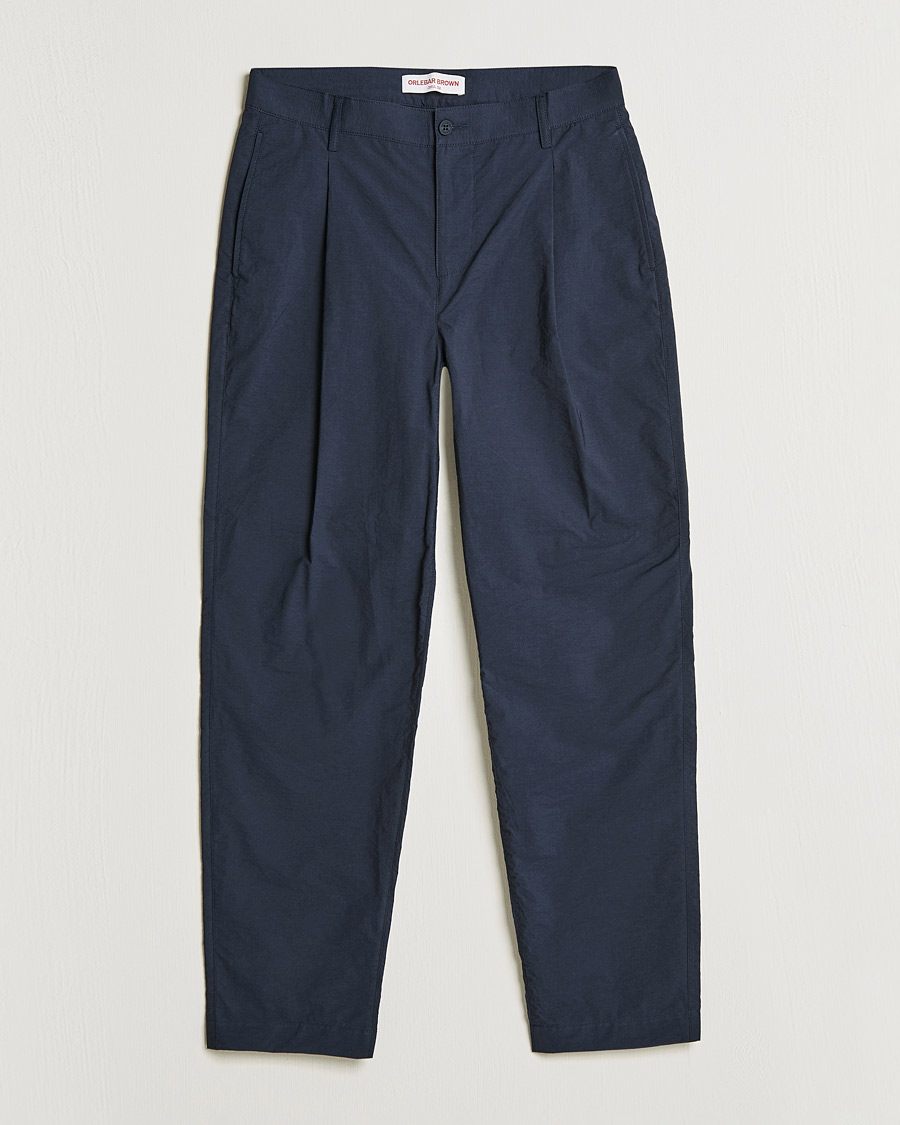 Hombres | Pantalones | Orlebar Brown | Dunmore Cotton Trousers Night Iris