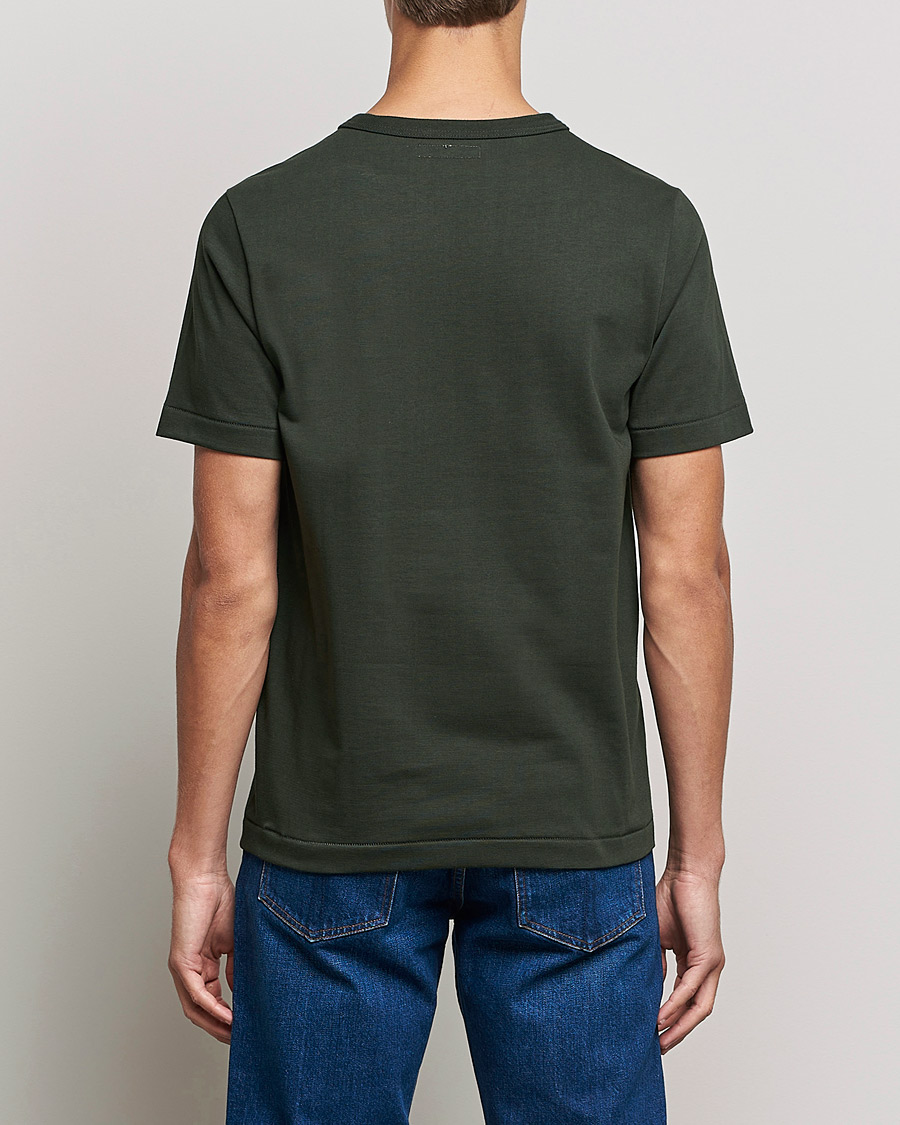 Hombres | Camisetas | Merz b. Schwanen | 1950s Classic Loopwheeled Tee Forest