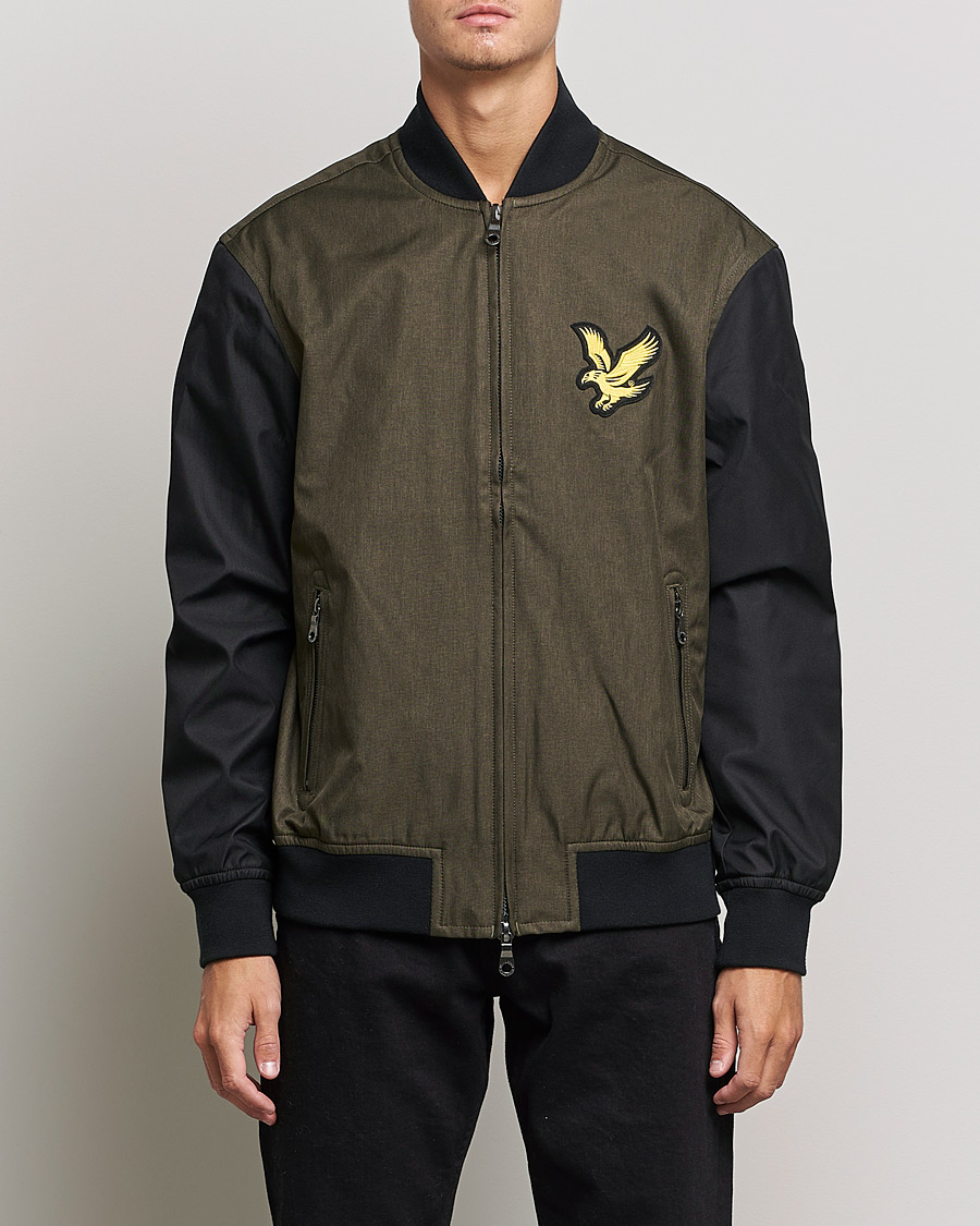 Hombres | Abrigos y chaquetas | Lyle & Scott | Black Bomber Jacket Olive