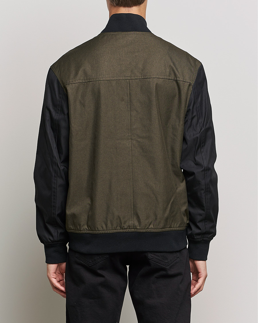 Hombres | Abrigos y chaquetas | Lyle & Scott | Black Bomber Jacket Olive