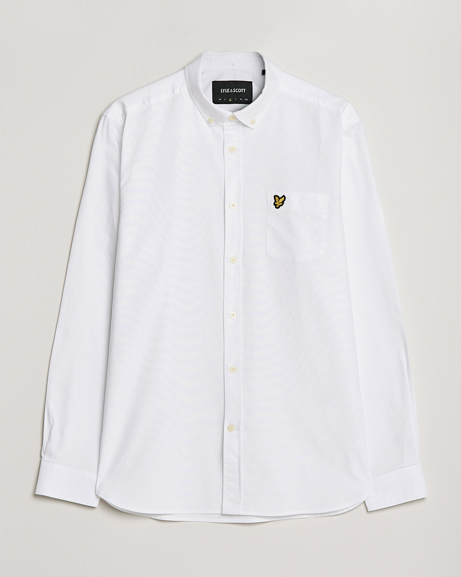 Hombres | Camisas | Lyle & Scott | Lightweight Oxford Shirt White