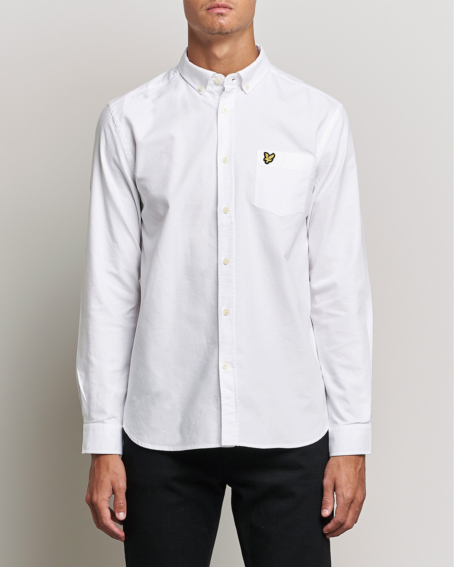 Hombres | Camisas oxford | Lyle & Scott | Lightweight Oxford Shirt White