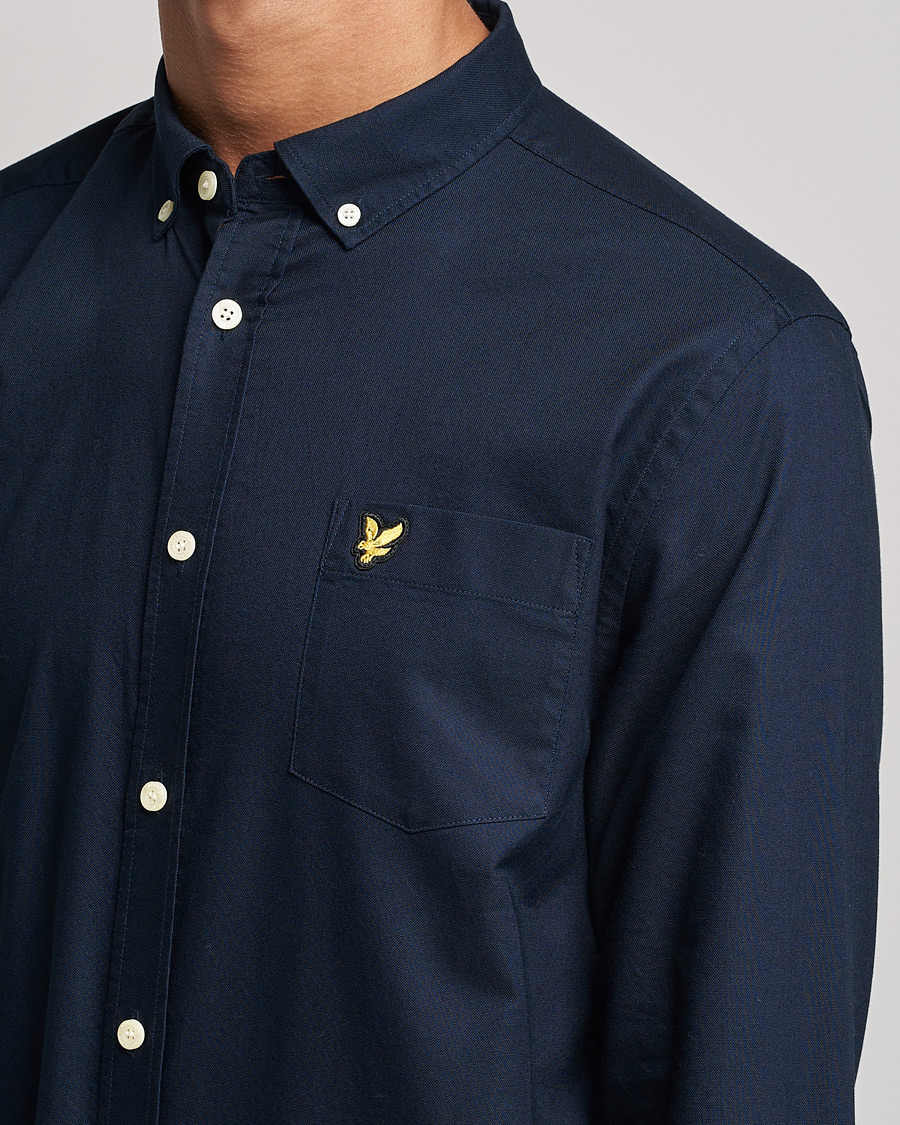 Hombres | Camisas | Lyle & Scott | Lightweight Oxford Shirt Navy