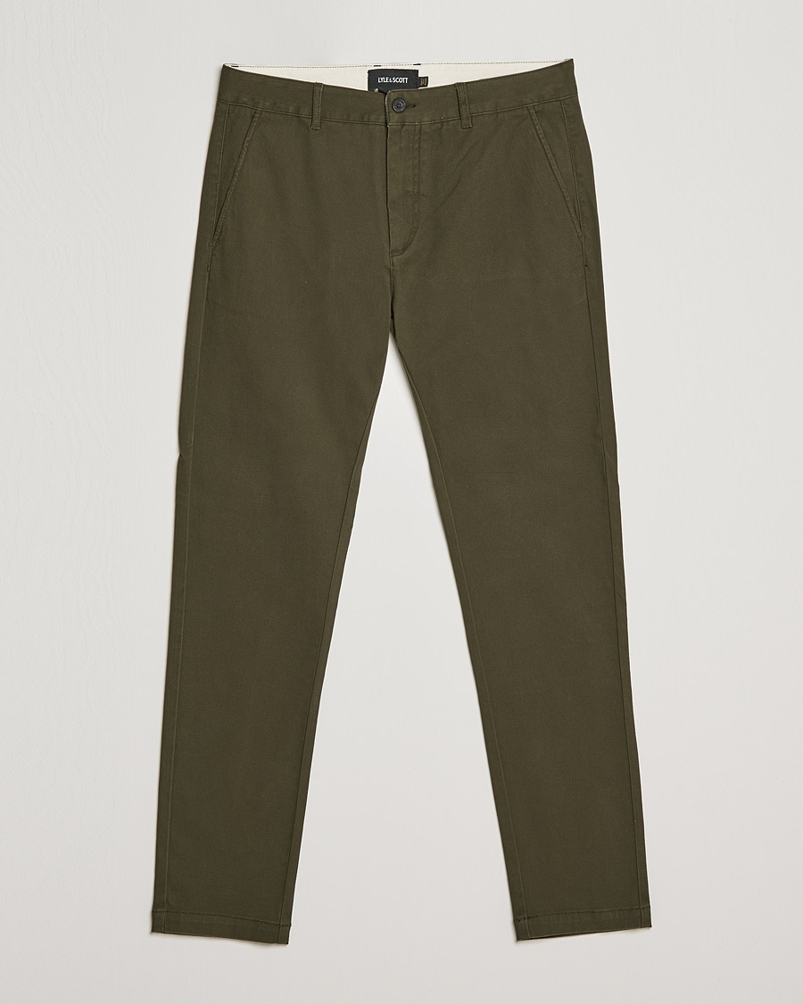 Hombres | Pantalones | Lyle & Scott | Chinos Olive