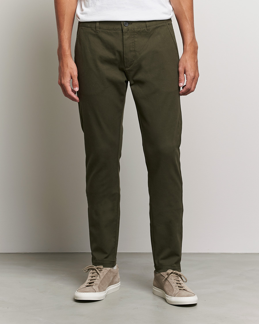 Hombres | Pantalones | Lyle & Scott | Chinos Olive