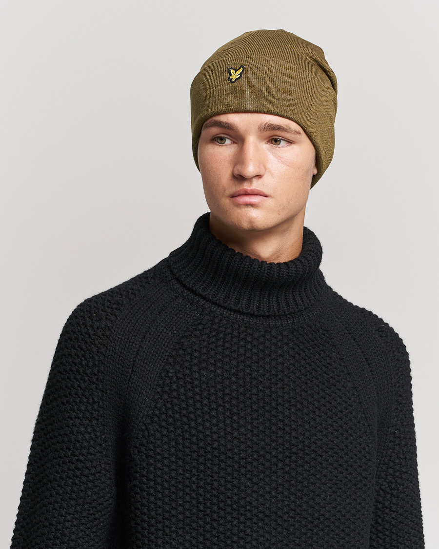 Hombres | Lyle & Scott Beanie Olive | Lyle & Scott | Beanie Olive