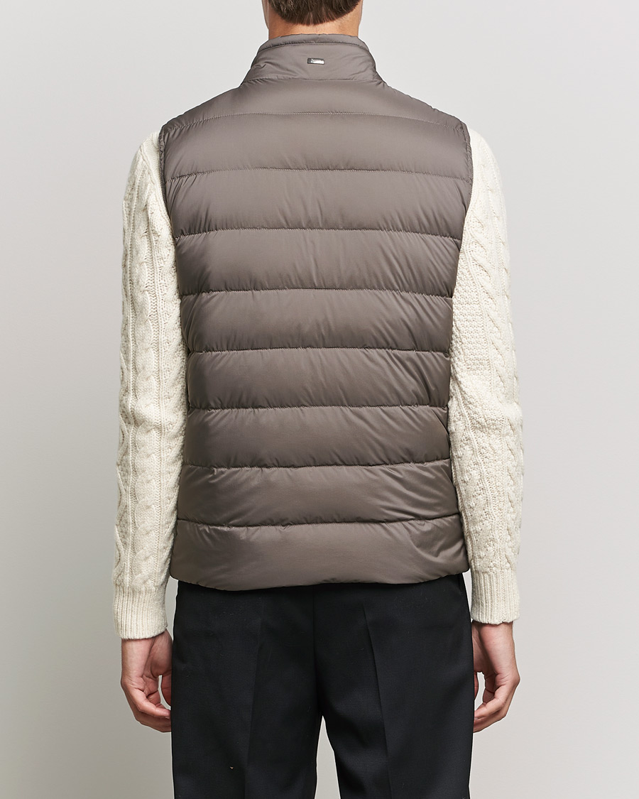 Hombres | Abrigos y chaquetas | Herno | Nuage Down Vest Taupe
