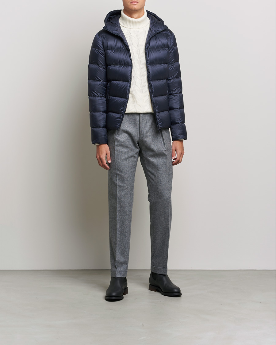 Hombres | Abrigos y chaquetas | Herno | Globe Down Jacket Navy