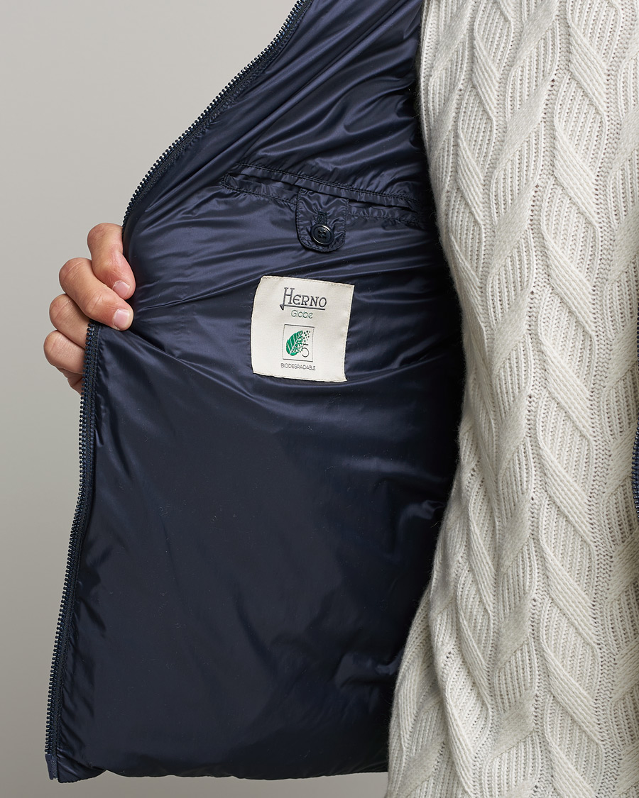 Hombres | Abrigos y chaquetas | Herno | Globe Down Jacket Navy