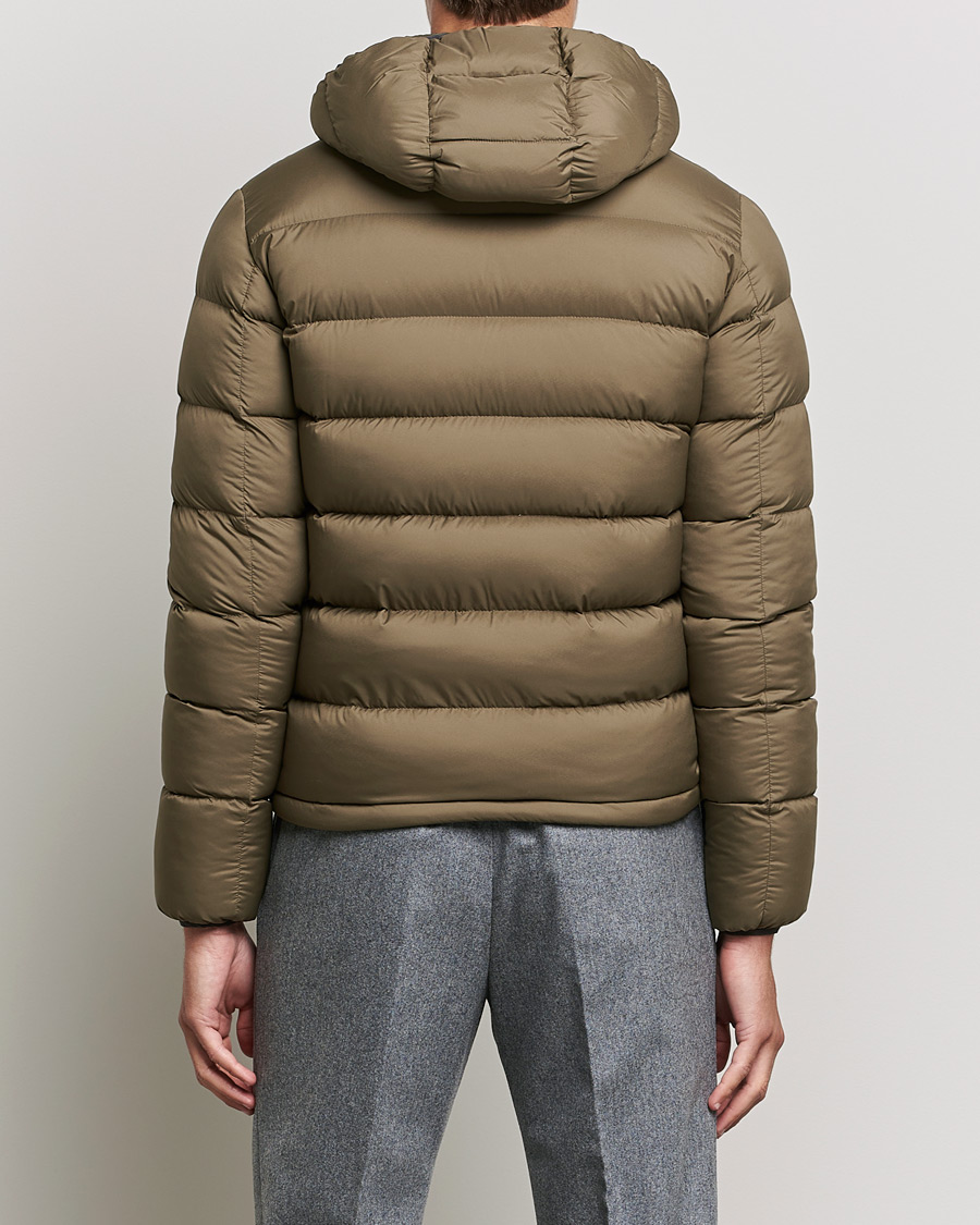 Hombres | Abrigos y chaquetas | Herno | Matt Nylon Down Jacket Military Green