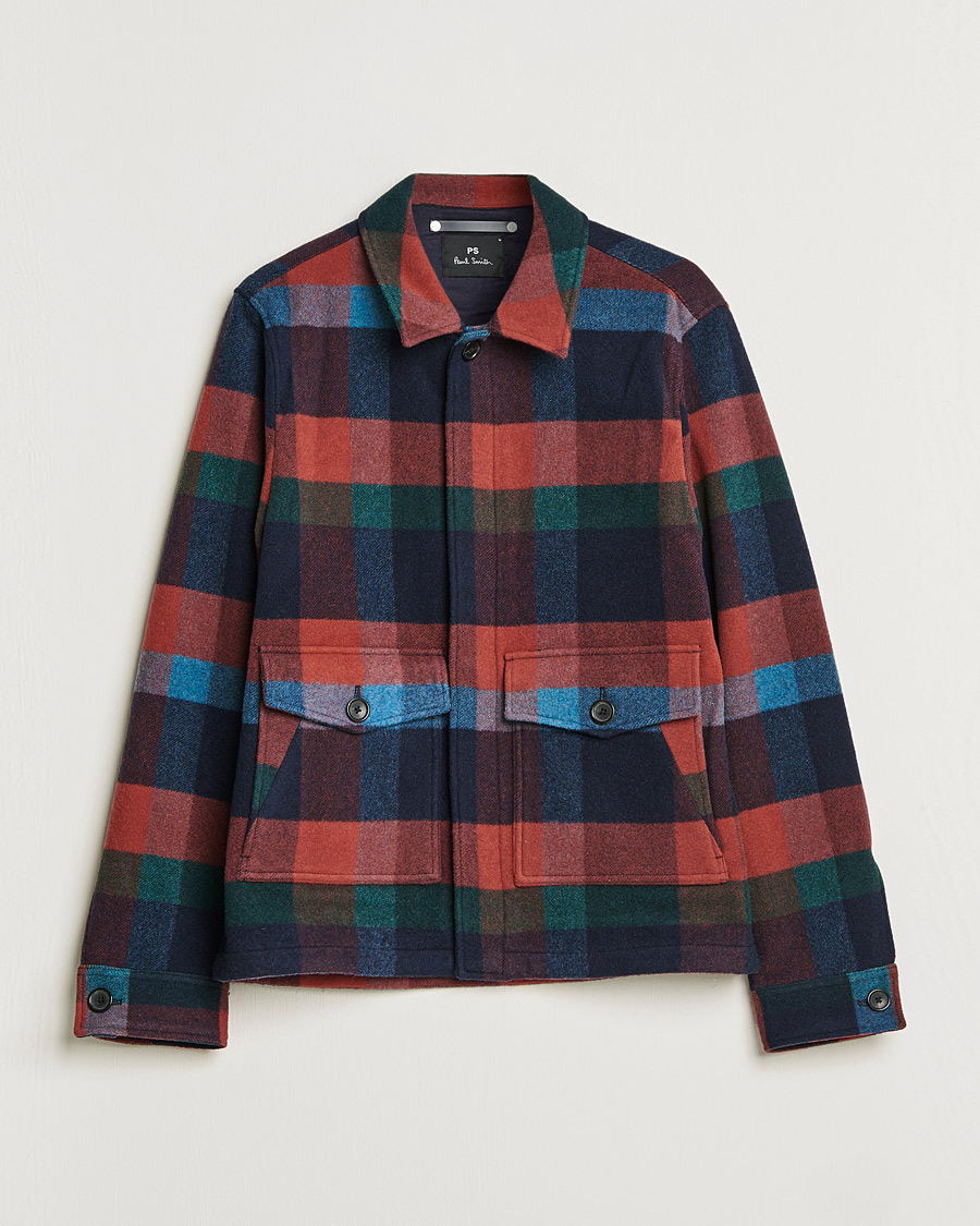 Hombres | Camisas | PS Paul Smith | Checked Overshirt Checked