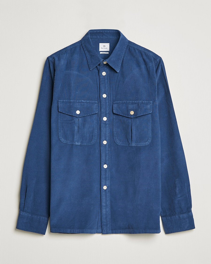 Hombres | Camisas | PS Paul Smith | Casual Fit Cotton Shirt Navy