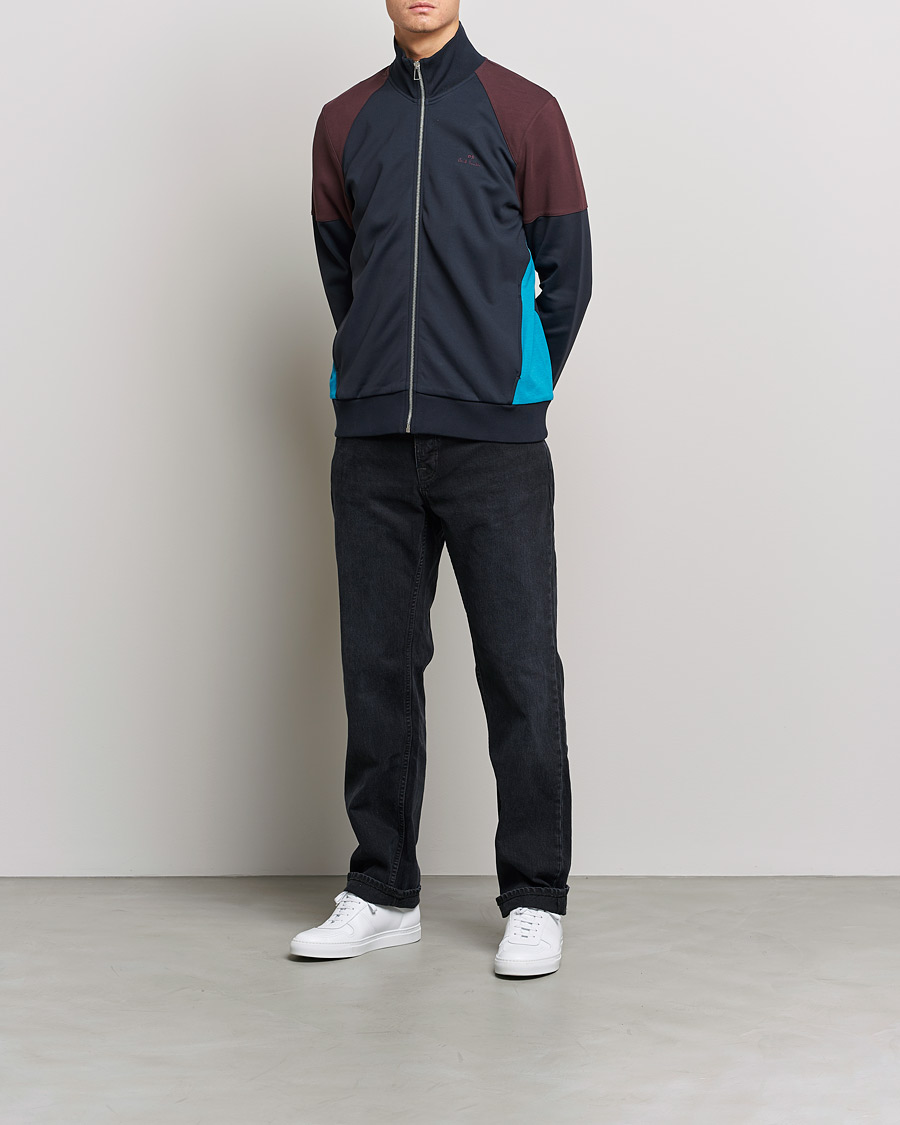 Hombres | Jerséis y prendas de punto | PS Paul Smith | Full Zip Sweater Navy